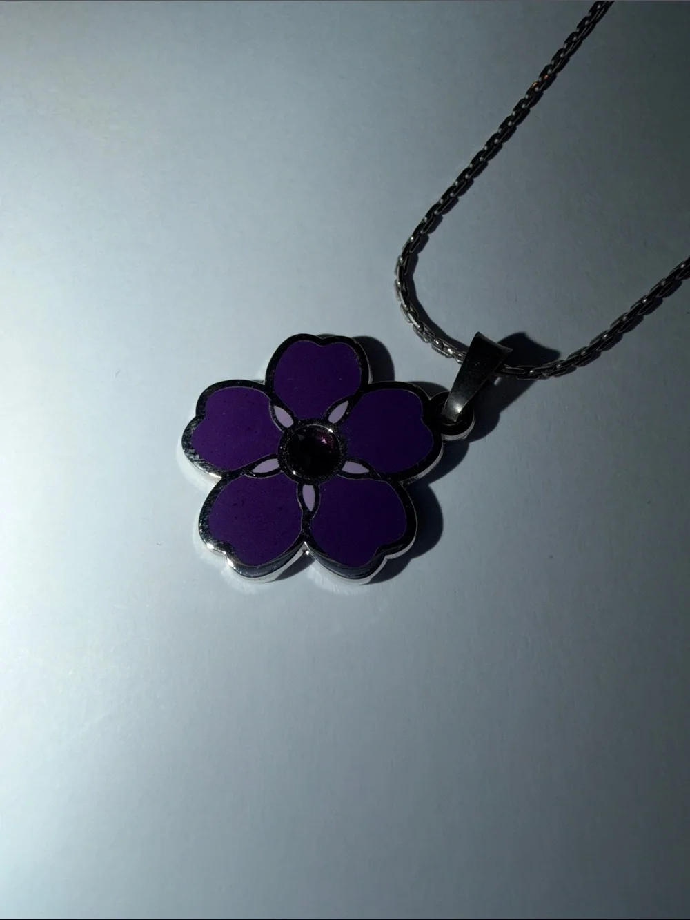 Alex and Ani Womens Charity by Design Forget Me Not 32 Expandable Necklace
